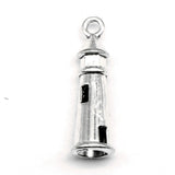 Lighthouse Charm for Jewelry Making DIY 60pcs 8x25mm