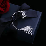 Fashion CZ Clip Earrings Girly Charm Jewelry