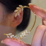 Fashion CZ Clip Earrings Girly Charm Jewelry