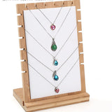 Liglamo Wooden Necklace Display Stand