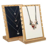 Liglamo Wooden Necklace Display Stand
