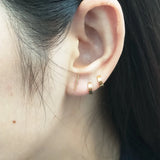 14k Filled Stud Earrings Boho Style Women Posts Earrings