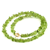 Natural Peridot 925 Sterling Silver Bracelet