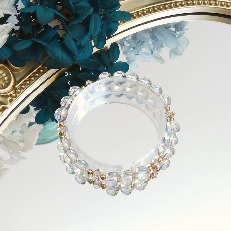 Aurora Beads American 14K Filled Elastic Bracelet 18cm/18.5cm