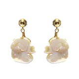 Baroque Pearl Sterling Silver Stud Earrings Women's Birthday Gift