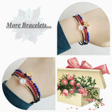 Lab-created Ruby Bracelet Spinel Gemstone 925 Silver Clasp
