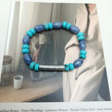 Aventurine Turquoise Hematite Boho Bracelet Women Jewelry