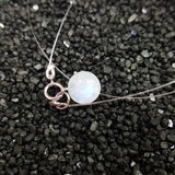 Moonstone Gemstone 925 Silver Choker Necklace for Women