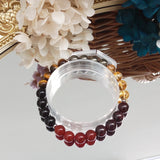 Citrine Pyrite Tiger Eye Garnet Agate Carnelian Bracelet