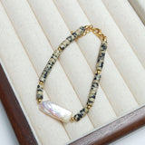 Dalmatians Stone Pearl Bracelet Women's Jewelry Gift