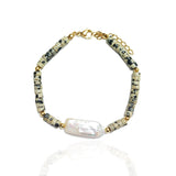 Dalmatians Stone Pearl Bracelet Women's Jewelry Gift