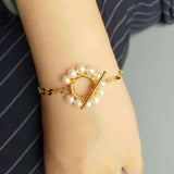 Freshwater Pearl 925 Silver Bracelet Jewelry