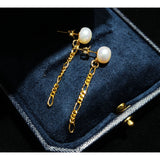 Freshwater Pearl Silver Stud Earrings Real Pearl Jewelry