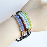 Garnet Spinel Bracelet 925 Silver Plated Jewelry