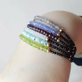 Garnet Spinel Bracelet 925 Silver Plated Jewelry