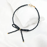 Spinel Bowknot 925 Silver Bracelet