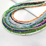 Spinel Pearl Tanzanite Silver Necklace Birthday Gift