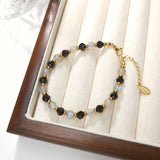 Labradorite Spinel Bracelet Natural Stone Male Female Jewelry Gift