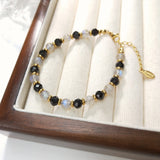 Labradorite Spinel Bracelet Natural Stone Male Female Jewelry Gift