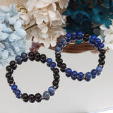 Lapis Lazuli Sodalite Agate Bracelet 8mm For Men