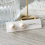 Freshwater Pearl 925 Sterling Silver Stud Earrings Wedding Party