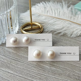 Freshwater Pearl 925 Sterling Silver Stud Earrings Wedding Party
