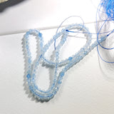 Natural Aquamarine 3mm Beads Approx