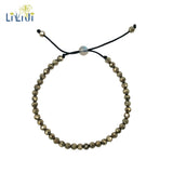 Pyrite and Labradorite Jewelry Set for Women or Men