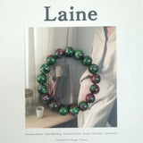 Green Stone Bracelet 12mm Women Men Bracelet