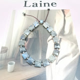 Labradorite Hematite Bracelet 17-23cm Women Men Jewelry Gift