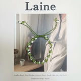 Real Stone Peridot Pearl Green Bracelet 17-24cm