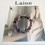 Stone Tourmaline Pink Bracelet Friendship Bracelet Women's Jewelry