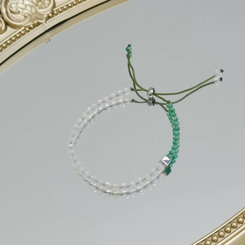 Green Hematite Friendship Bracelet Women Jewelry
