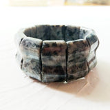 Gray Labradorite Stone Bracelet for Women Gift