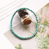 Turquoise 925 Silver Bracelet for Negativity