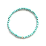 Turquoise 925 Silver Bracelet for Negativity