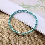 Turquoise 925 Silver Bracelet for Negativity