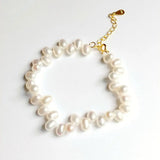 Freshwater Pearl Cultured Pearls 925 Sterling Silver Bracelet