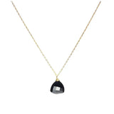 Bohemian Choker Necklace 925 Silver Spinel Pearl Charm