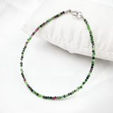 LiiJi 925 Silver Labradorite Bracelet for Men Women