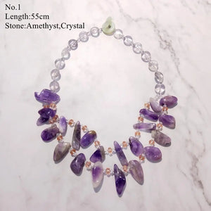 LiiJi Amethyst Quartz Necklace Stocksale Jewelry for Women