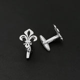 Lily Cufflinks Stainless Steel Men Shirts Jewelry