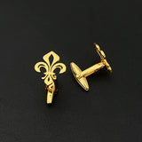 Lily Cufflinks Stainless Steel Men Shirts Jewelry