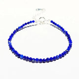 Lapis Lazuli Bracelet 925 Sterling Silver Gemstone Jewelry Gift