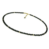 Lily Jewelry Spinels 2-3mm Beads 925 Sterling Silver Necklace