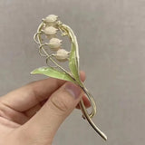 Lily Orchid Flower Hair Clips Hairpins for Women