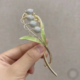 Lily Orchid Flower Hair Clips Hairpins for Women