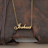 Lina Name Necklace Stainless Steel Plated Nameplate Pendant Mother Gift