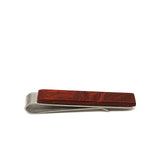 Wooden Tie Clips for Mens Shirt Wedding Wood Necktie Bar Clip