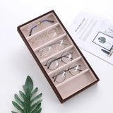 Linen/Velvet 6Grids Sunglasses Display Box Jewelry Display Packaging